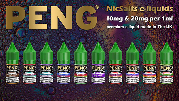 Peng nicsalts e-liquids