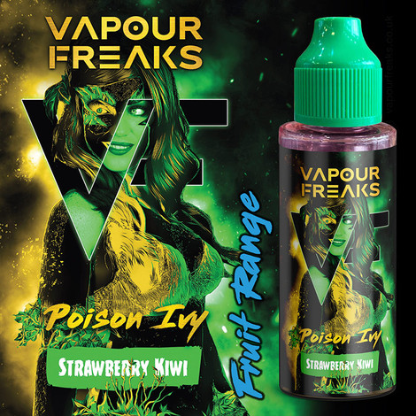 POISON IVY - Vapour Freaks ZERO e-liquid - 70% VG - 100ml £11.49