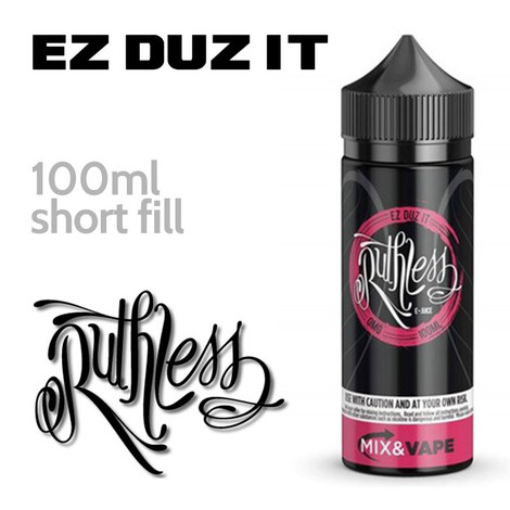 Ruthless Ez Duz It 10ml Nic Salt E-Liquid