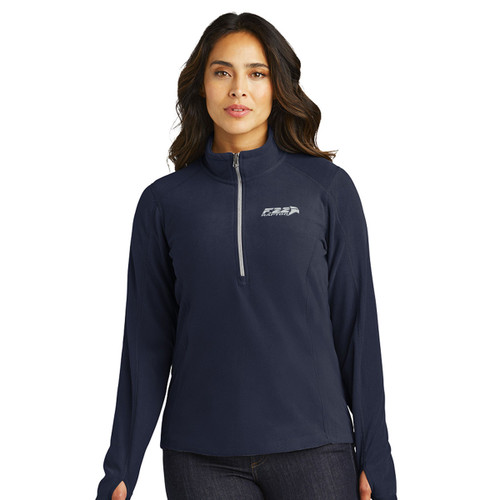 Ladies Microfleece 1/2-Zip Pullover