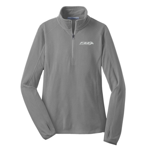 Quick Ship - Ladies Microfleece 1/2-Zip Pullover