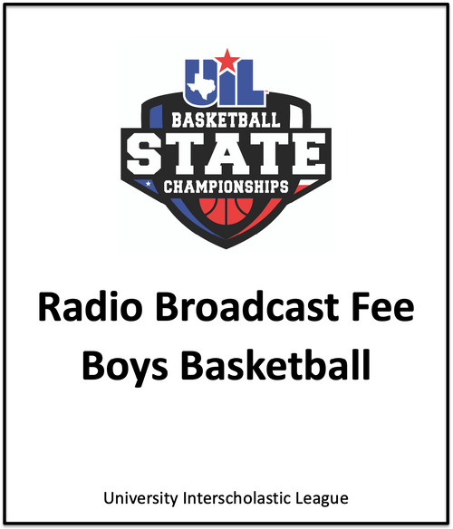 Boys Basketball - Radio Broadcast Fee