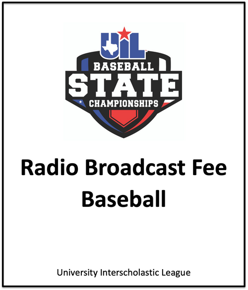 Radio Broadcast Fee - Baseball