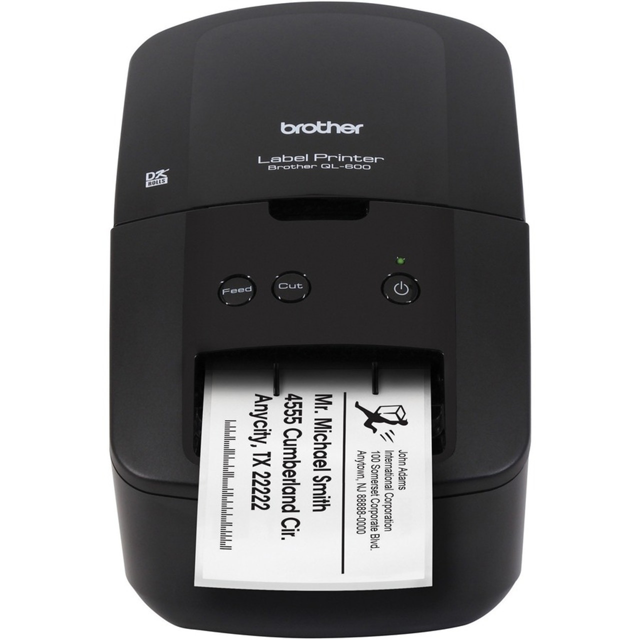 Brother QL-600 Desktop Direct Thermal Printer Monochrome Label Print  USB QL-600
