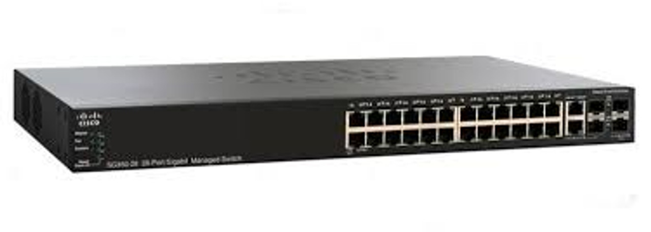 Cisco New Boxed Cisco SG350-20 20-Port Gigabit L3 Managed Network Switch Stackable 