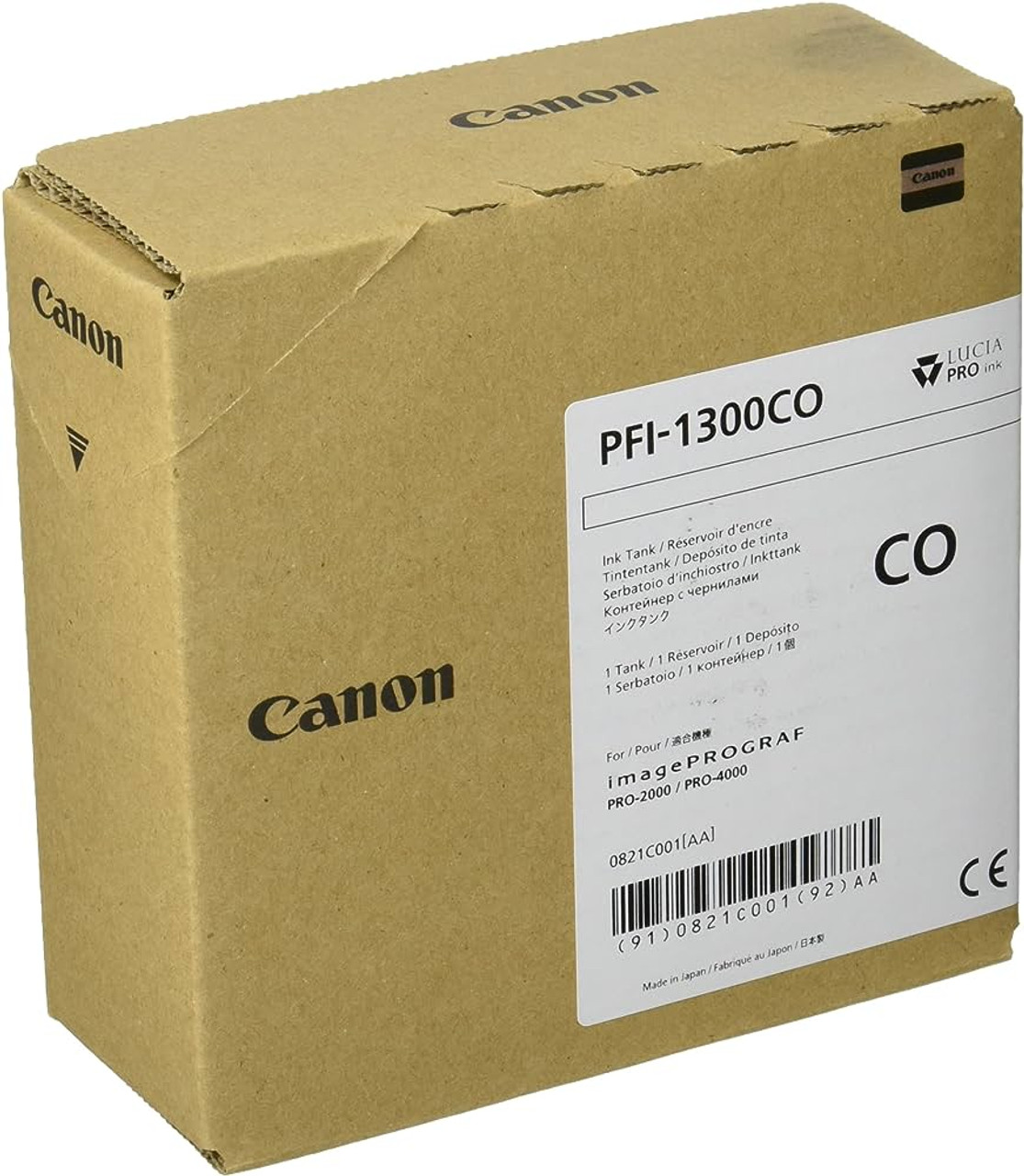 Canon PFI-1300 CO Original Inkjet Ink Cartridge Chroma Optimizer Pack  0821C001