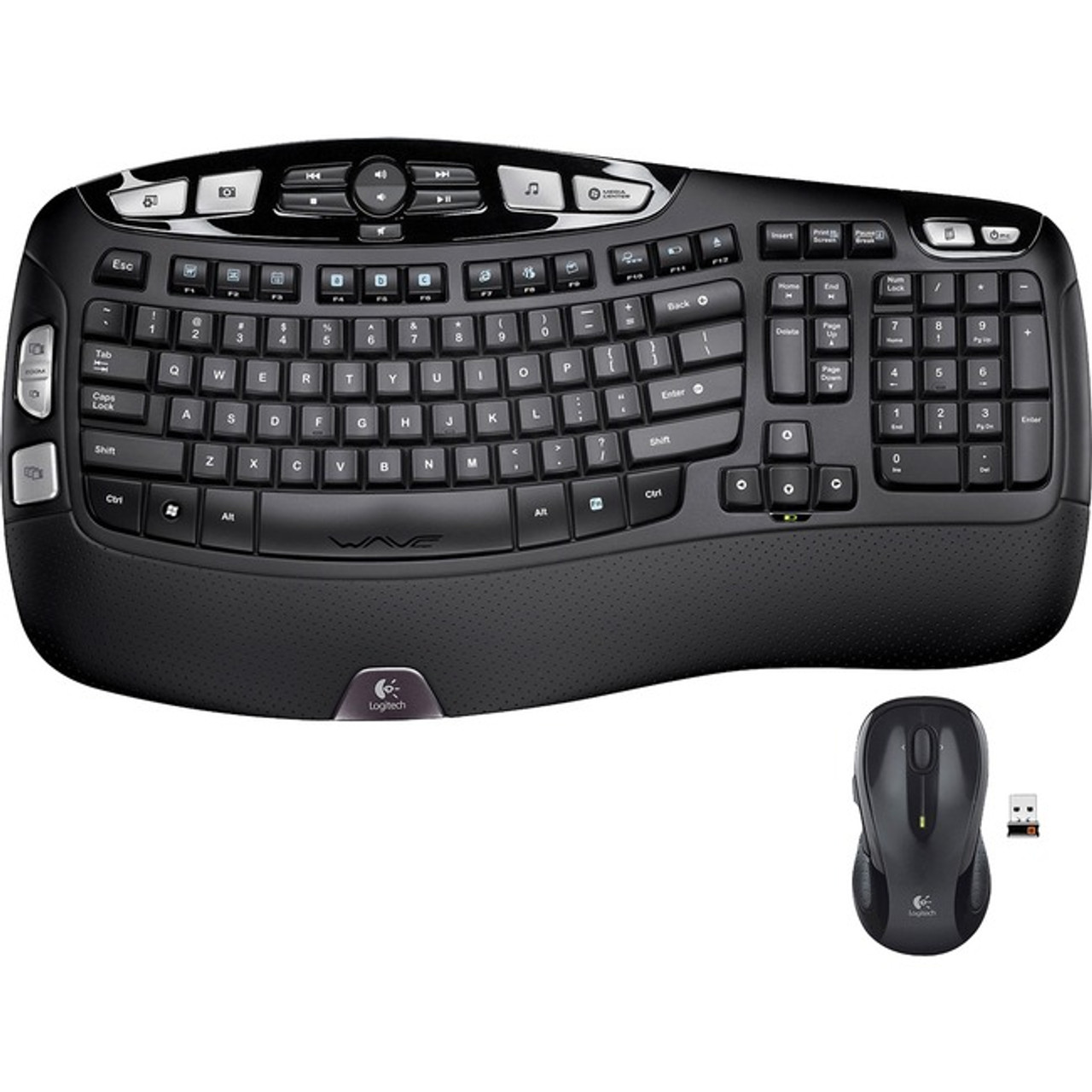 Logitech MK550 Wireless Wave Keyboard/Mouse Combo 920-002555 ...