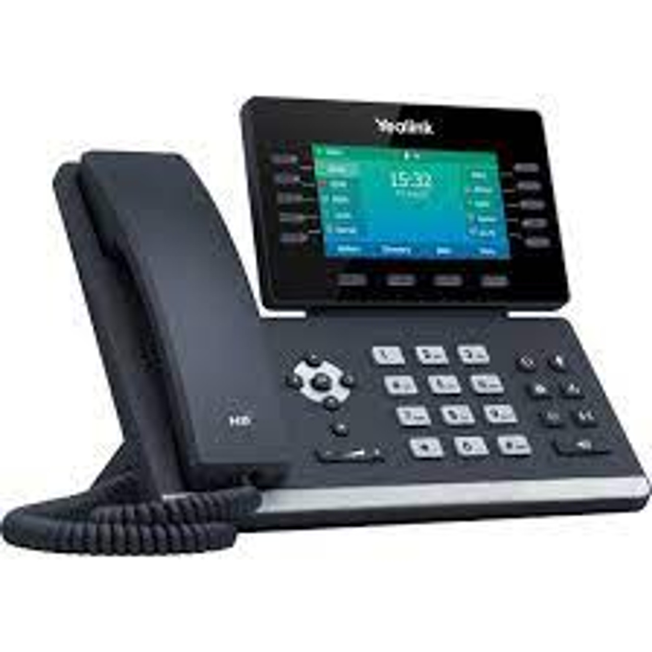 Yealink SIP-T54W IP Phone Corded/Cordless Corded/Cordless Wi-Fi,  Bluetooth Wall Mountable, Desktop Classic Gray SIP-T54W