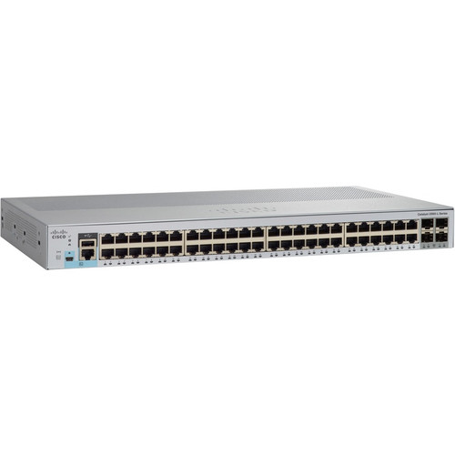 Cisco Catalyst WS-C2960L-48PQ-LL Ethernet Switch WS-C2960L-48PQ-LL