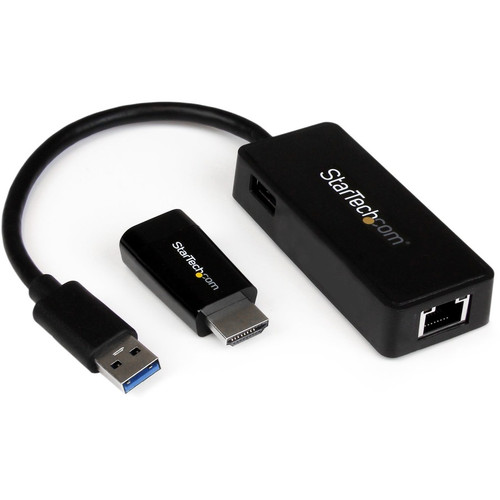 StarTech.com Samsung Chromebook 2 & Series 3 HDMI to VGA and USB 3.0 Gigabit Ethernet Accessory Bundle SAMC2VGAUGEK