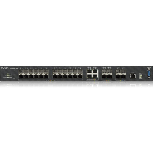 ZYXEL 28-port GbE L3 Managed Switch with 4 SFP+ Uplink XGS4600-32F-DC