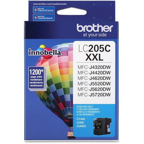 Brother Innobella LC205CS Original Ink Cartridge - Cyan LC205CS