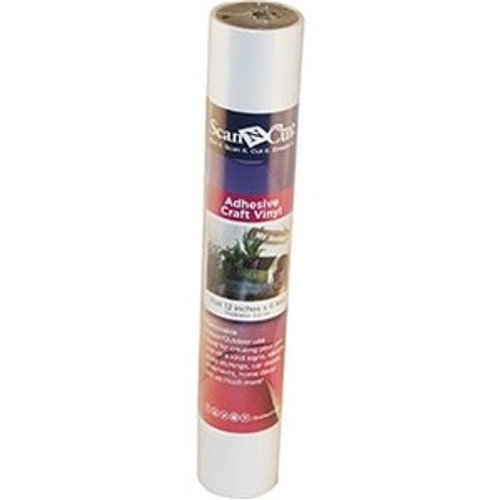 Brother 6 FT Roll - White Adhesive Craft Vinyl CAVINYLWT