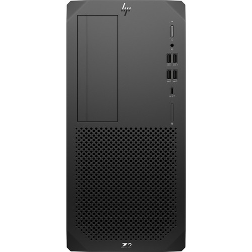 HP Z2 G5 Workstation - 1 x Intel Core i7 Hexa-core (6 Core) i7-10700 10th Gen 3.10 GHz - 16 GB DDR4 SDRAM RAM - 512 GB SSD - Tower - Black 2X3M2UT#ABC