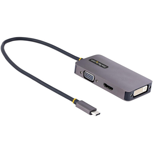 StarTech.com USB-C Multiport Video Adapter 118-USBC-HDMI-VGADVI