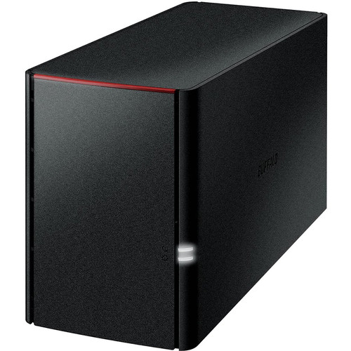 BUFFALO LinkStation SoHo 220 2-Bay 4TB Home Office Private Cloud Data Storage with Hard Drives Included/Computer Network Attached Storage/NAS Storage/Network Storage/Media Server/File Server LS220D0402B