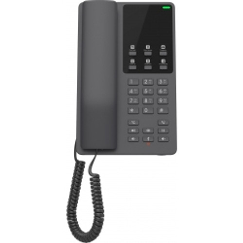 Grandstream GHP621W Desktop Hotel Phone w/ built-in WiFi - Black