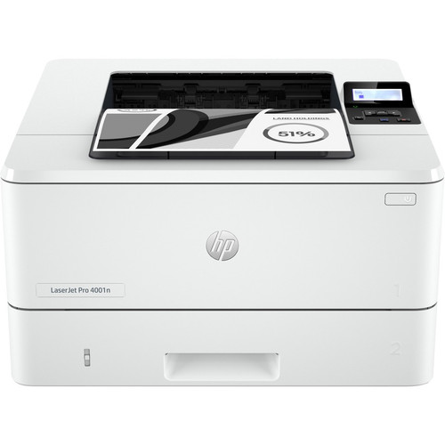 HP LaserJet Pro 4001 4001n Desktop Laser Printer - Monochrome 2Z599F#BGJ