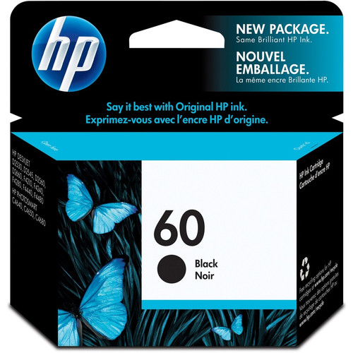 HP 60 Original Ink Cartridge - Single Pack CC640WN#140