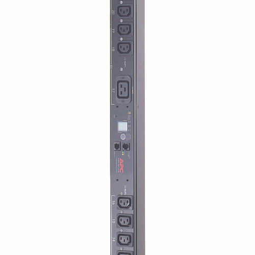 APC by Schneider Electric Rack PDU, Switched, Zero U,12.5kW,208V,(21)C13&(3)C19; 10' Cord AP7998B