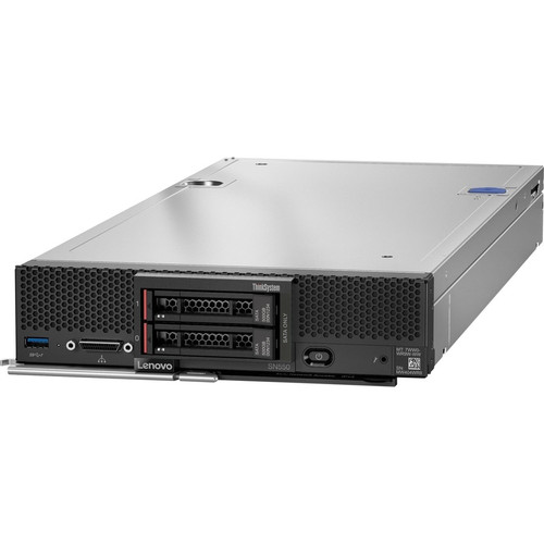 Lenovo ThinkSystem SN550 7X16A07MNA Blade Server - 1 x Intel Xeon Silver 4208 2.10 GHz - 32 GB RAM - Serial ATA/600, Serial Attached SCSI (SAS) Controller 7X16A07MNA