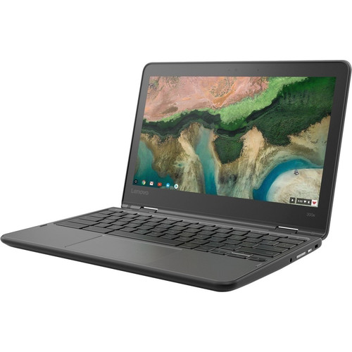 Lenovo 300e Chromebook 2nd Gen 81MB006RUS 11.6" Touchscreen Chromebook - HD - 1366 x 768 - Intel Celeron N4120 Quad-core (4 Core) 1.10 GHz - 8 GB Total RAM - 64 GB Flash Memory - Black 81MB006RUS