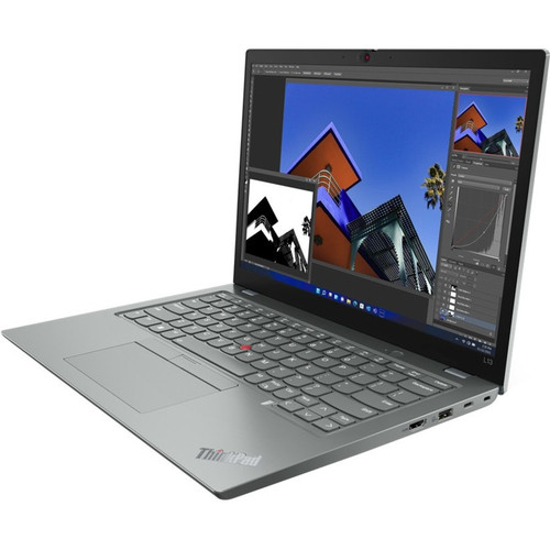 Lenovo ThinkPad L13 Gen 3 21B3003WUS 13.3" Notebook - WUXGA - 1920 x 1200 - Intel Core i5 12th Gen i5-1235U Deca-core (10 Core) 3.30 GHz - 8 GB Total RAM - 256 GB SSD - Storm Gray 21B3003WUS