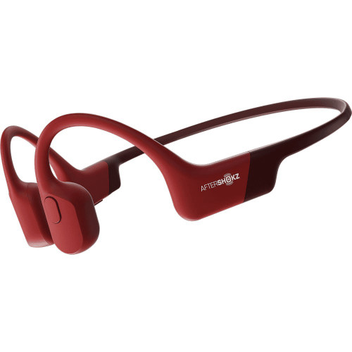 Aftershokz Aeropex Bluetooth Headset IP67 Solar Red w/Mic (49514)