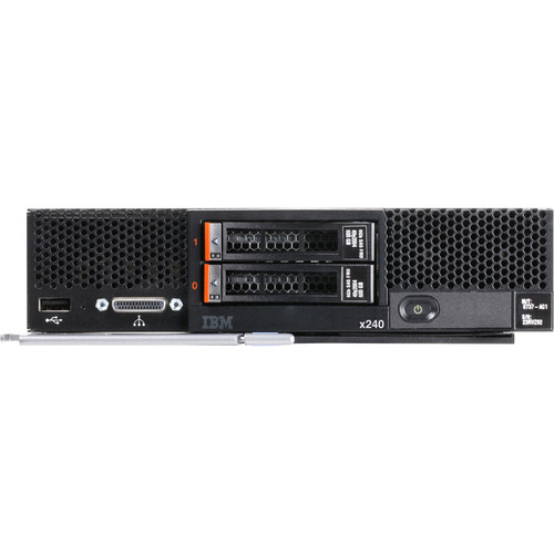 Lenovo PureFlex System x240 87374MU Blade Server - 1 x Intel Xeon E5-2650 v2 2.60 GHz - 8 GB RAM - Serial ATA/600, 6Gb/s SAS Controller 87374MU