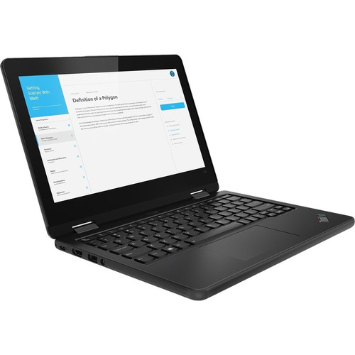 Lenovo ThinkPad Yoga 11e 6th Gen 20SES0M800 11.6" Touchscreen Convertible 2 in 1 Notebook - HD - 1366 x 768 - Intel Core M 8th Gen i5-8200Y Dual-core (2 Core) 1.30 GHz - 8 GB Total RAM - 128 GB SSD - Glossy Black 20SES0M800