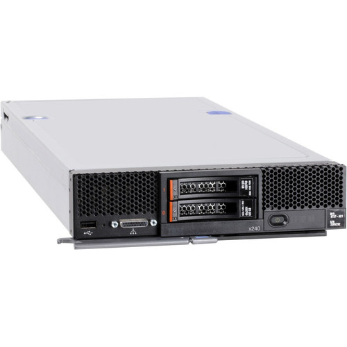 Lenovo Flex System x240 7162L4U Blade Server - 1 x Intel Xeon E5-2680 v2 2.80 GHz - 16 GB RAM - 6Gb/s SAS, Serial ATA/600 Controller 7162L4U