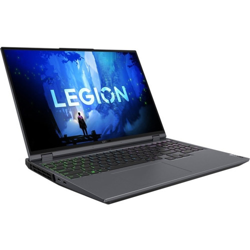 Lenovo Legion 5 Pro 16IAH7H 82RF005MUS 16" Gaming Notebook - HD - 1366 x 768 - Intel Core i7 12th Gen i7-12700H Tetradeca-core (14 Core) - 32 GB Total RAM - 2 TB SSD - Storm Gray 82RF005MUS
