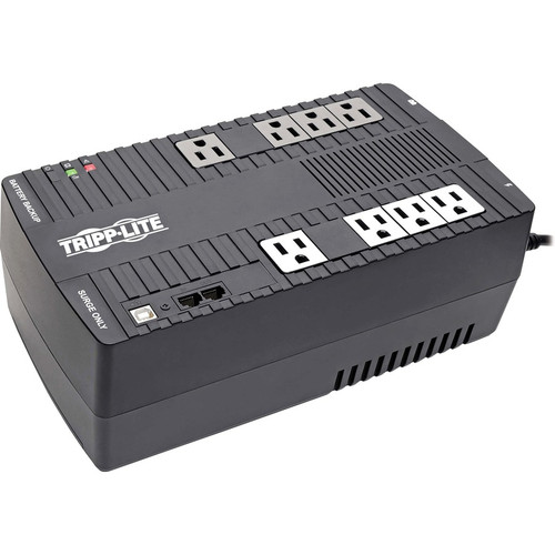 Tripp Lite Desktop/Wall Mount Battery Backup Outlets AVR550U