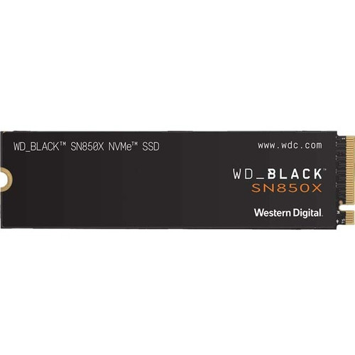 WD Black SN850X 4 TB Solid State Drive - M.2 2280 Internal - PCI Express NVMe (PCI Express NVMe x4) WDS400T2X0E