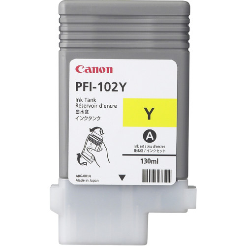 Canon LUCIA Yellow Ink Tank For IPF 500, 600 and 700 Printers 0898B001