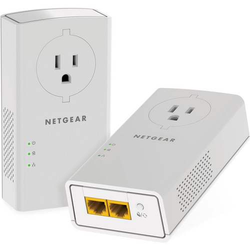 NETGEAR Powerline 2000 + Extra Outlet, PLP2000 PLP2000-100PAS