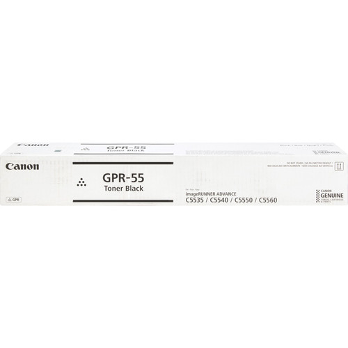 Canon GPR-55 Original Laser Toner Cartridge - Black - 1 Each 0481C003