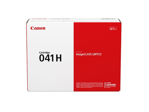 Canon 041 Original High Yield Laser Toner Cartridge - Black Pack 0453C001