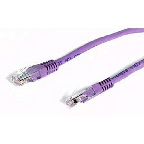StarTech.com 6 ft Purple Molded Cat5e UTP Patch Cable M45PATCH6PL