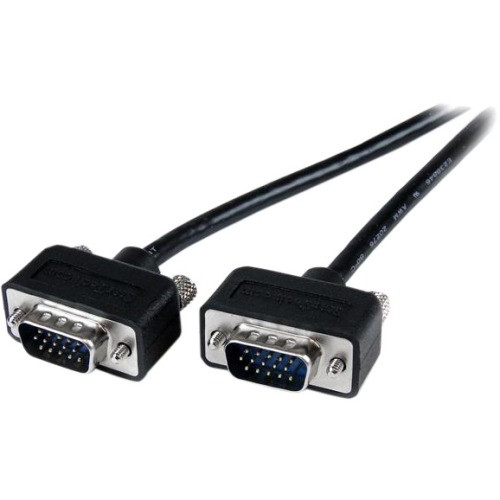 StarTech.com 10 ft Low Profile High Resolution Monitor VGA Cable - HD15 M/M MXT101MMLP10