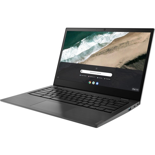 Lenovo Chromebook S345-14AST 81WX0012CF 14" Chromebook - Full HD - 1920 x 1080 - AMD A-Series A6-9220C Dual-core (2 Core) 1.80 GHz - 4 GB Total RAM - 64 GB Flash Memory - Mineral Gray 81WX0012CF