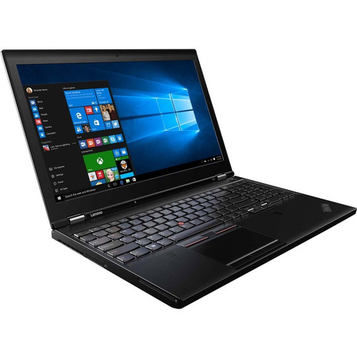 Lenovo ThinkPad P51 20HH000TUS 15.6" Mobile Workstation - 1920 x 1080 - Intel Core i7 7th Gen i7-7700HQ Quad-core (4 Core) 2.80 GHz - 16 GB Total RAM - 512 GB SSD - Black 20HH000TUS