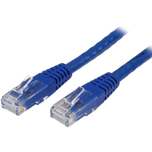 StarTech.com 6ft CAT6 Ethernet Cable - Blue Molded Gigabit - 100W PoE UTP 650MHz - Category 6 Patch Cord UL Certified Wiring/TIA C6PATCH6BL