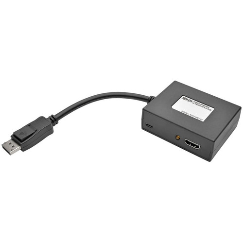 Tripp Lite by Eaton 2-Port DisplayPort to HDMI Splitter B157-002-HD