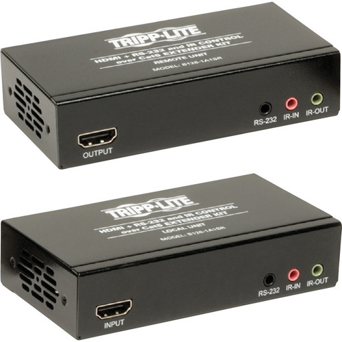 Tripp Lite by Eaton HDMI + IR + Serial RS232 over Cat5 / 6 Active Extender Kit B126-1A1SR