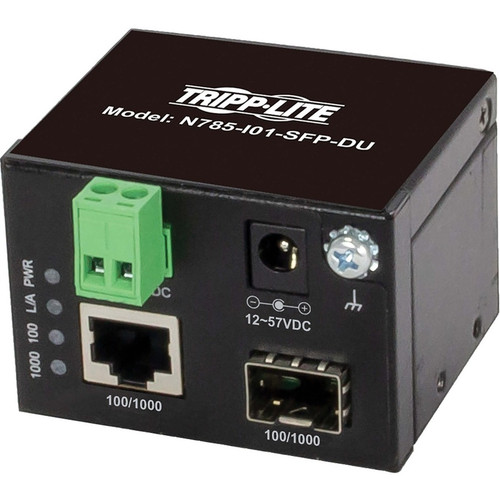 Tripp Lite by Eaton N785-I01-SFP-DU Transceiver/Media Converter N785-I01-SFP-DU