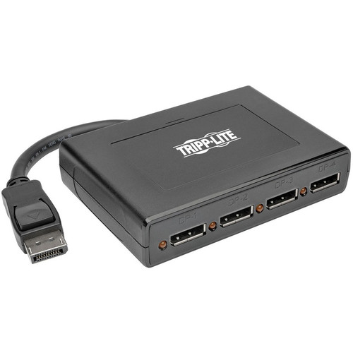 Tripp Lite by Eaton 4-Port DisplayPort 1.2 Multi-Stream Transport (MST) Hub,3840 x 2160(4K x 2K) UHD B156-004-V2