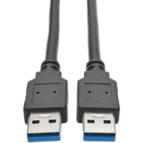 Tripp Lite by Eaton USB 3.0 SuperSpeed A/A Cable (M/M), Black, 6 ft U320-006-BK