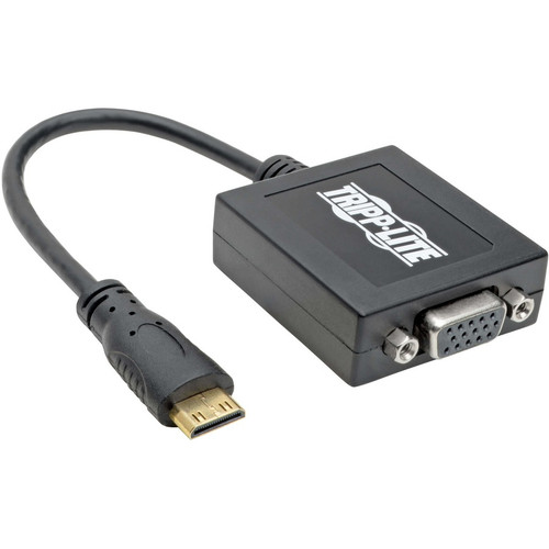 Tripp Lite Mini HDMI to VGA Adapter Converter fo Smartphone / Tablet / Ultrabook P131-06N-MINI