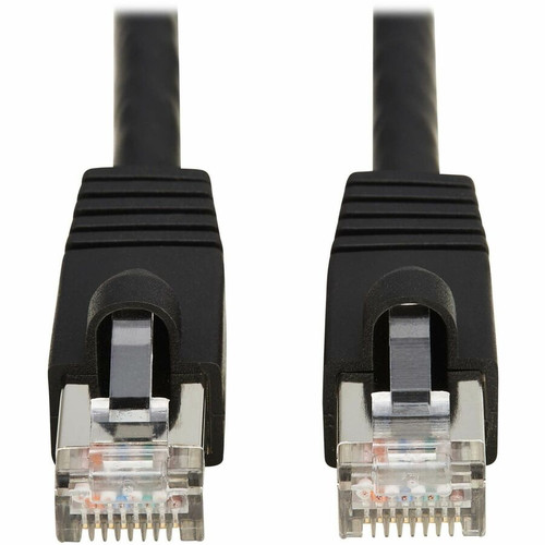 Tripp Lite by Eaton Cat8 40G Snagless SSTP Ethernet Cable (RJ45 M/M), PoE, Black, 7 ft. (2.1 m) N272-F07-BK